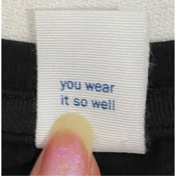 Old Navy Black & White Luxe Polka Dot Top, Size Large - Picture 7 of 10